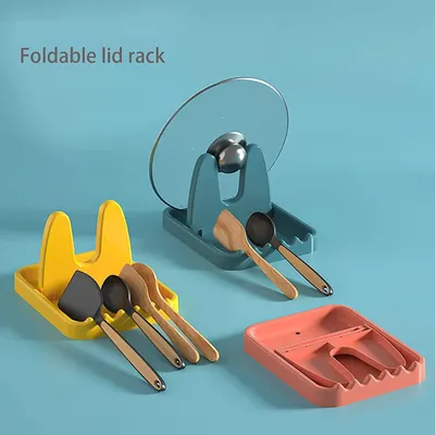 Produktbild von 3 Stš¹ck Topfdeckelhalter,L?ffelablage, Kochl?ffelablage,Topfdeckelhalter,Kš¹chenutensilienablage,Topfdeckelablage und Besteckablage,Kš¹che Arbeitsplatte