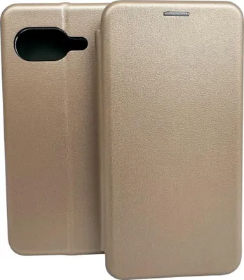 Imagen del producto de Funda Beline Book Magnética para Pixel 9A. Color: Dorado