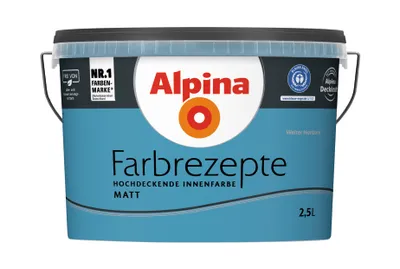Produktbild von Alpina Farbrezepte Weiter Horizont matt 2,5 Liter