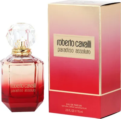 Obrázek produktu pro Roberto Cavalli Paradiso Assoluto, Ženy, Léto, 75 ml, Nedoplnitelná lahvička, Vistárie, Jasmín, Lilie