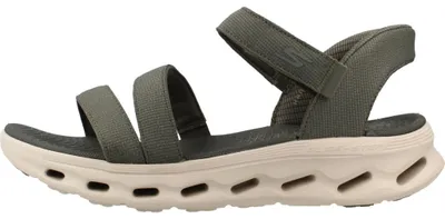 Produktbild von Skechers Slip-Ins: Go Walk Glide-Step  Sandalen Plat - Groen - Maat 38