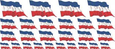 Produktbild von Mini Aufkleber Set - Pack wehend - 4x 51x31mm+ 12x 33x20mm + 10x 20x12mm- selbstklebender Sticker - Jugoslawien - Flagge / Banner / Standarte fürs Auto, Büro, zu Hause und die Schule - Set of 26
