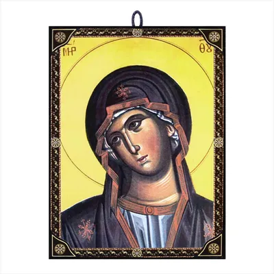 Produktbild von Ikone Gottesmutter orthodox e Reproduktion aus Griechenland