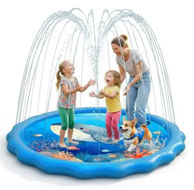 Immagine prodotto di Area giochi acquatica per bambini con animali e alfabeto