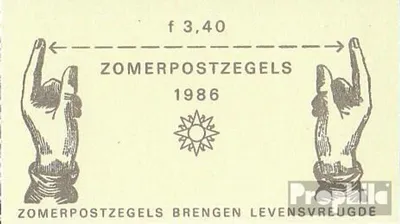Produktbild von Briefmarken Niederlande 1986 Mi MH33 (kompl.Ausg.) postfrisch Sommermarken