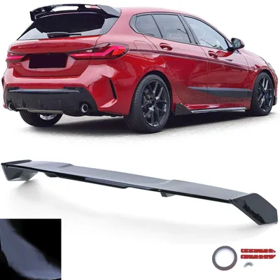 Produktbild von Dachspoiler Heckspoiler schwarz glänzend für BMW 1er F40 ab 2019