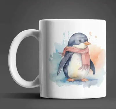 Produktbild von Süßer Pinguin Coffee Kaffeetasse Teetasse Geschenkidee
