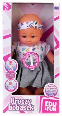 Produktbild von Artyk Bobasek Plappernde Puppe mit Kleidung und Geräuschen