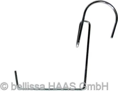 Produktbild von Blumenkastenhalter geli Zink Ø 6,5 für Geländer silber 1 Stk.