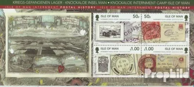 Produktbild von Briefmarken GB - Isle of Man 2011 Mi Block80 (kompl.Ausg.) postfrisch Internierungslager Knockaloe