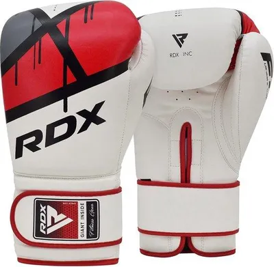 Productafbeelding van Famanu bokshandschoenen Muay Thai - Gemaakt van Maya-leer, geschikt voor sparren en training, verkrijgbaar in de maten 8-16 oz