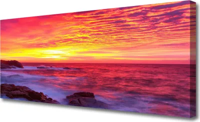 Produktbild von Tulup Leinwand-Bilder 125x50 Wandbild Canvas Kunstdruck Abstraktion Kunst
