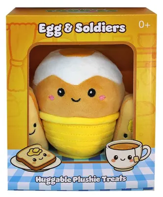 Immagine prodotto di Peluche a forma di uovo "Squishy Breakfast" - circa 13 cm