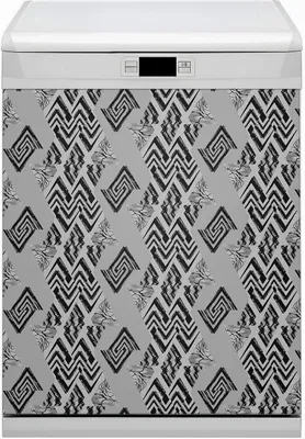 Produktbild von Magnete  Küche Magnetmatte Magnet für Spülmaschine Abwaschbar Nachbildung 60x70 cm  - Dreiecke