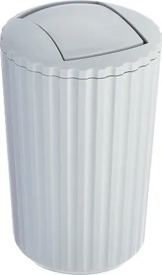 Obrázek produktu pro Šedá miska s víkem – kosmetická miska, 3 l, polypropylen, 15 x 25 x 15 cm