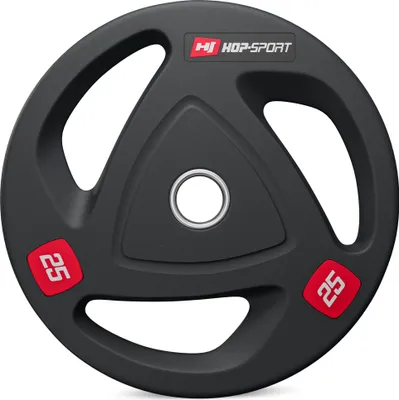 Obrázok produktu pre Hop-Sport Olympijské závažie 25kg | Olympijský kotúč | Olympijská činka
