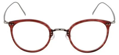Zdjęcie produktu dla Okulary Rodenstock o kwadratowych oprawkach z acetatu w kolorze różowym, z elementami tytanowymi, damskie