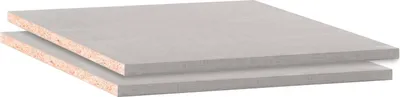 Produktbild von Einlegeböden - Grau - 43 x 48 cm - Texline Nachbildung - 2er Set