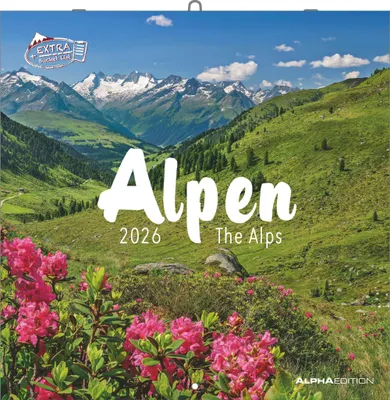 Produktbild von Alpha Edition - Alpen 2026 Broschürenkalender, 30x30cm, Wand