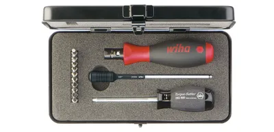Produktbild von Wiha TorqueVario®-S Drehmoment-Schraubendrehersatz, 13-tlg. (2852 S10)