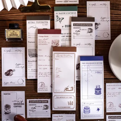 Produktbild von Omgoods – 180 Stück Vintage-Papier für Scrapbooking, Tagebuchgestaltung und kreative Projekte
