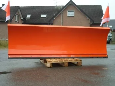 Produktbild von Schneeschild Schneepflug mit Euro Aufnahme 200 x 75 cm inkl. Hydraulikzubehör