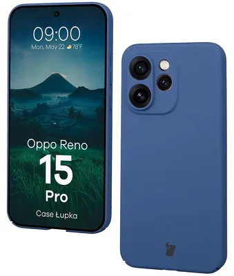 Produktbild von Handyhülle für Oppo Reno 15 Pro, Bizon Case Lupka, Blau