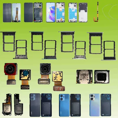 Imagen del producto de Para el Honor X7a: selección de soportes para tarjetas SIM, repuestos para la pantalla y piezas de reparación