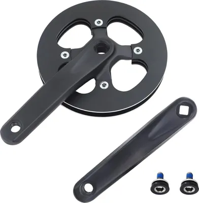 Produktbild von 1-fach 170 mm Aluminium-Kurbelgarnitur Kettenblatt 42Z für MTB Stadtfahrrad Damenfahrrad