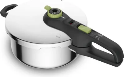 Obrázok produktu pre Tefal Secure Trendy YS22Z4, 4 L, Keramický, Plyn, Halogén, Indukčná, Uzavretá doska, Nerezová oceľ, Nerezová oceľ, 4 L, Plast