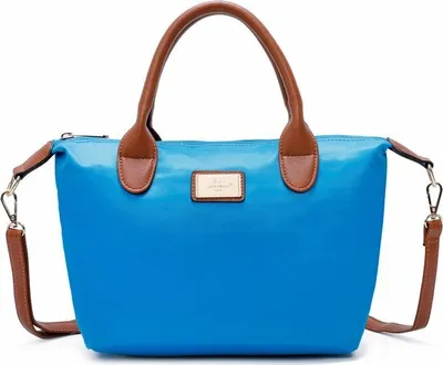 Produktbild von Gallantry Damen Tasche L. Blau – Handtasche, Crossbodytasche und Schultertasche in einem, stilvoll und praktisch