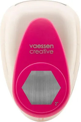 Produktbild von Vaessen Creative | Motivstanzer Sechseck 44x51mm