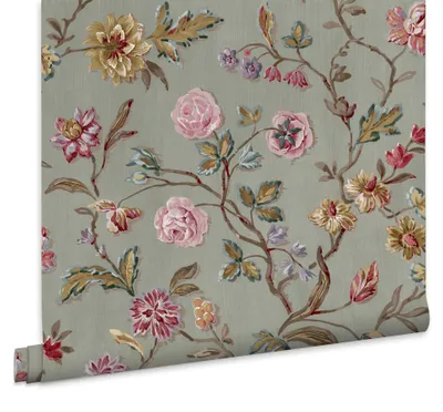 Produktbild von Laura Ashley Vliestapete Lingmell 1000x52cm, KI-generiertes Bild