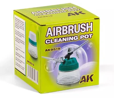 Imagen del producto de AK Interactive AK9519 - Recipiente para la limpieza de aerógrafos - Nuevo
