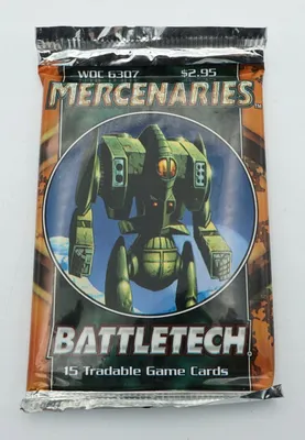 Produktbild von Battletech TCG Mercenaries Booster Pack WOC 6307