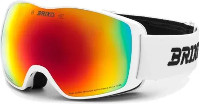 Produktbild von Briko Zenith Skibrille Weiß Red Mirror/CAT3 Weiß Red Mirror/CAT3