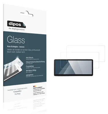 Image de 2x Protection écran pour CarpodGo T4 Plus Verre souple Film Protecteur 9H dipos