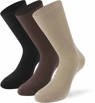 Produktbild von Lenz No Pressure Socken - 3er Pack, mehrfarbig, 43-46