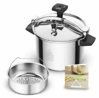 Immagine prodotto di Pentola a pressione in acciaio inox da 9 litri Seb P0534900