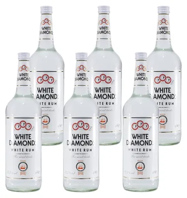 Produktbild von White Diamonds White Rum (6 x 1,0L)