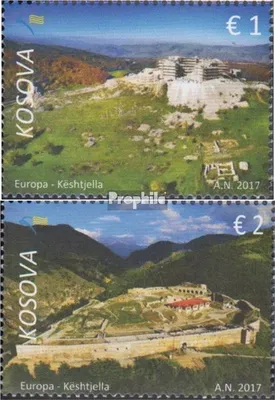 Produktbild von Briefmarken Kosovo 2017 Mi 384-385 (kompl.Ausg.) postfrisch Burgen und Schlösser