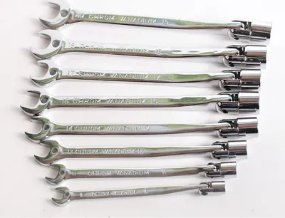 Produktbild von SALTUS Gabel-Gelenksteckschlüssel Set 8-tei…