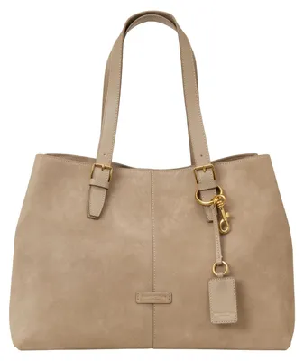 Immagine prodotto di Marc O'Polo Pelle borsa shopper borsa a tracolla Phillis Shopper Earthy Taupe grigio talpa