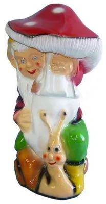 Produktbild von Design Zwerg Figur Garten Statue Skulptur Figuren Skulpturen Dekoration Deko Neu