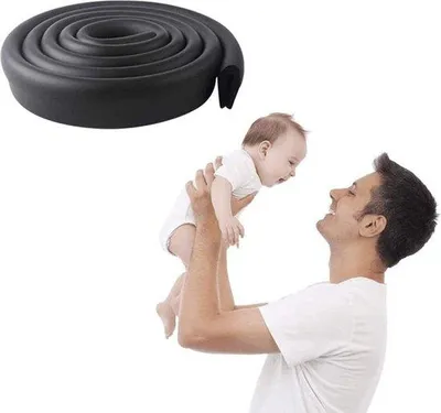 Produktbild von Famanu Eckenschutz Baby - Eckenschutz für Tische, 2 Meter und 4 Stück