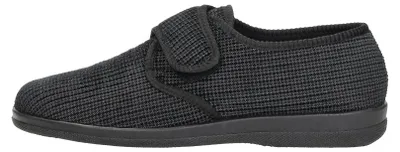 Image de Comfort Plus Pantoffels Dicht Pantoffels Dicht - Zwart - Maat 42