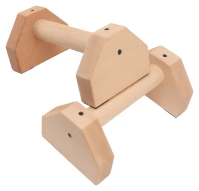 Obrázek produktu pro 2 ks dřevěných madel na kliky, protiskluzová madla na kliky a stojky, paralelní tyče pro vnitřní i venkovní použití, 25 cm / 9,8 palce