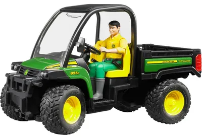 Image de Bruder John Deere Gator XUV 855D with driver - Multicolore - ABS synthétique - 4 année(s) - 1:16 - 113 mm - 226 mm