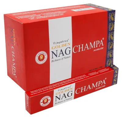 Zdjęcie produktu dla 15g Złoty kadzidło Nag Champa