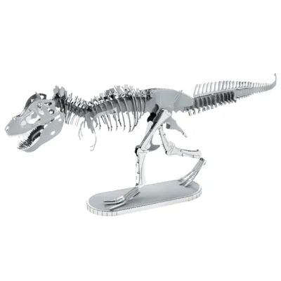 Produktbild von Tyrannosaurus Rex 3D Modellbausatz aus Metall